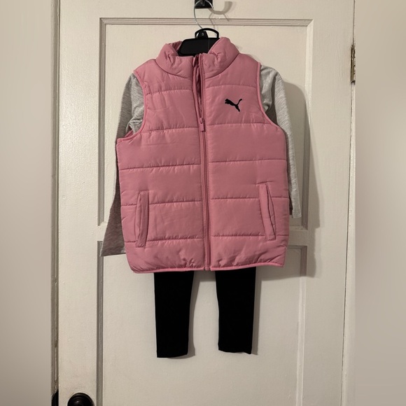 PUMA Youth 3 piece track set Sz small retail $80 - Picture 4 of 8